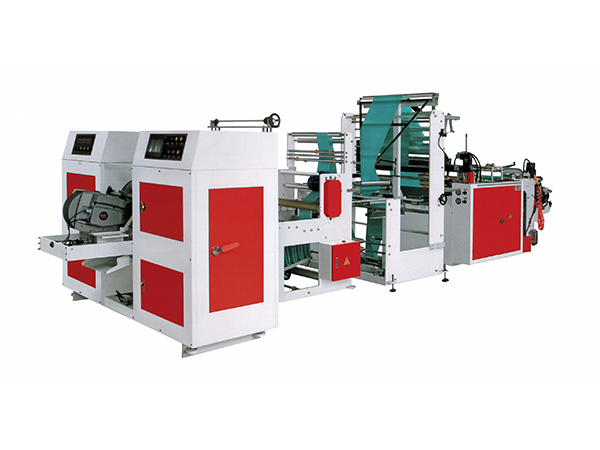 HC-WZ700-900全自動(dòng)雙V折（雙對(duì)折）底封袋連卷制袋機(jī)